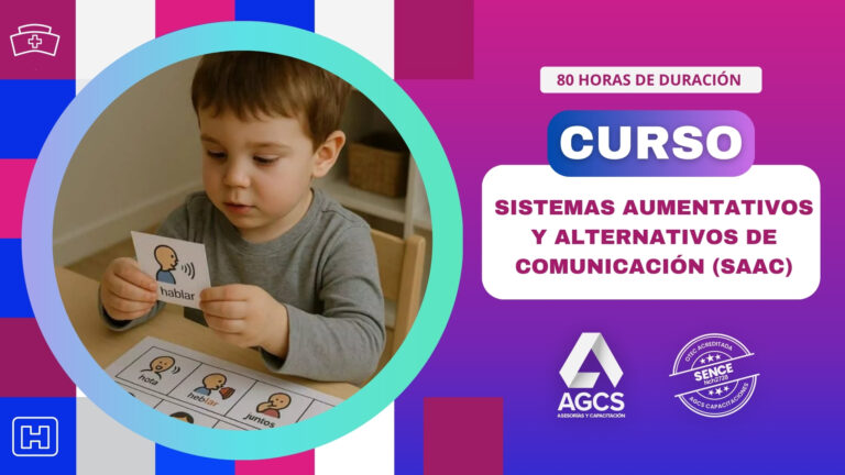 Curso Sistema Aumentativos y Alternativos de Comunicación SAAC (80 Horas)